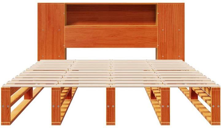 Image du produit vidaXL Bett mit Regal (135 x 190 cm)