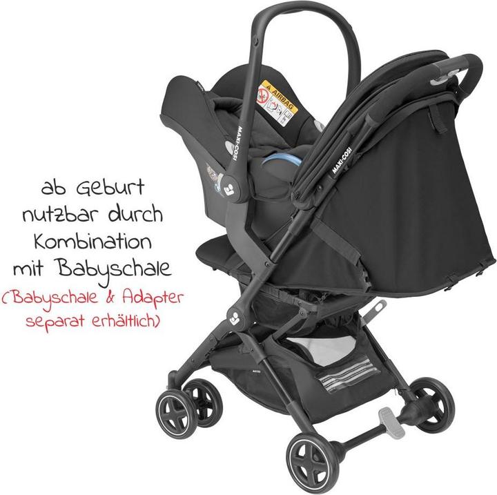 Immagine prodotto Maxi-Cosi Lara2 Essential Nero (montatura nera)