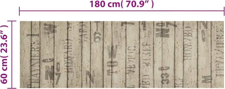 Produktbild vidaXL Küchenteppich (150 x 45 cm)