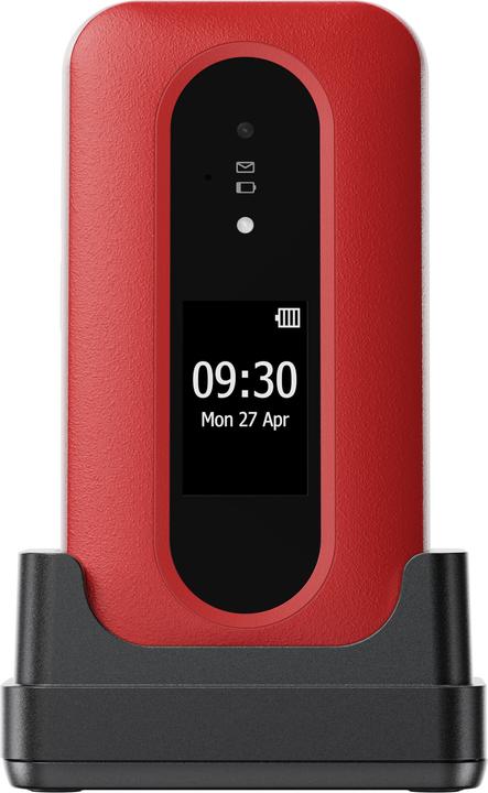 Immagine prodotto Doro Telefono Leva L31 Basic, rosso/bianco (2.80", 2 Mpx)