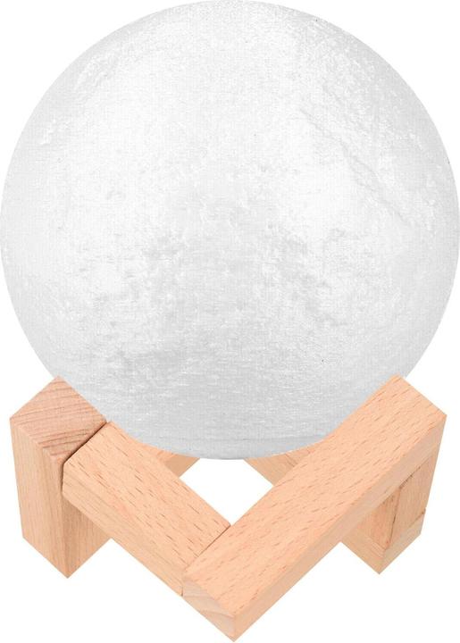 Actual product image JTI Moon lamp with stand - 3D - White