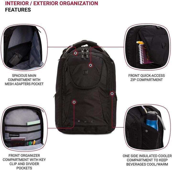 Actual product image Wenger Scansmart Laptop Backpack