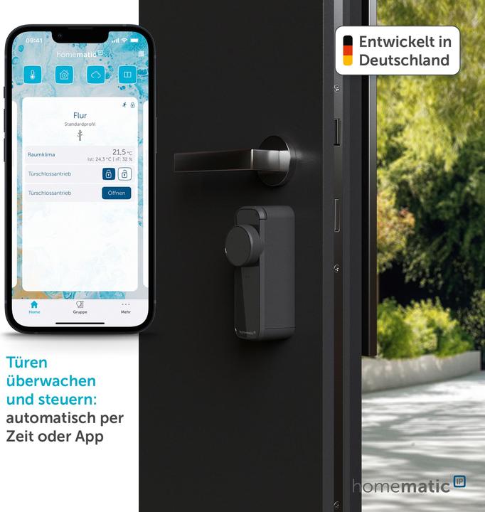 Actual product image Homematic IP Türschlossantrieb? pro ant.-silber HmIP-DLP-AS