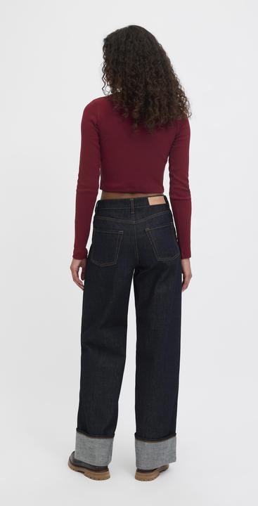 Produktbild JJXX Jxfeline Str Ls Rib Tee Jrs Noos (S)