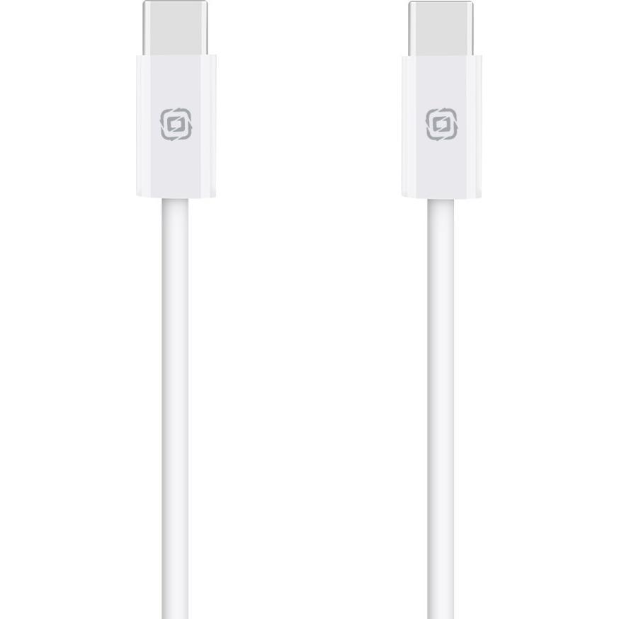 Obal:Me LongRun USB-C/USB-C kabel 60W 2m White (2 m, 60 W), Cavo USB