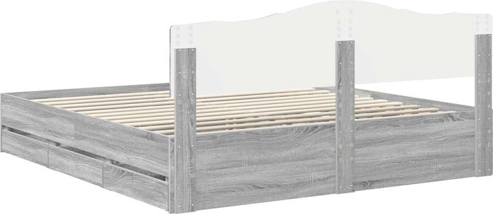 Actual product image vidaXL Modernes Bett (180 x 200 cm)