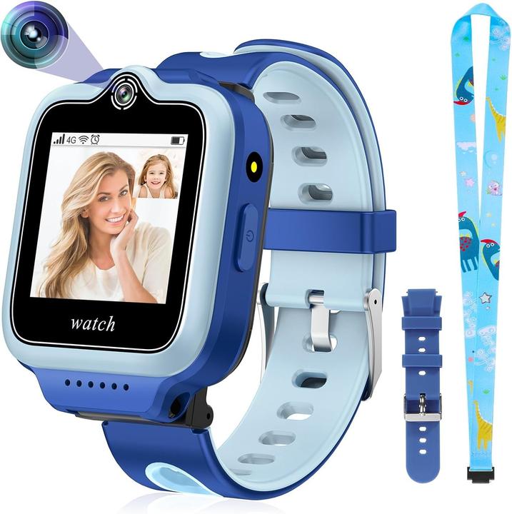 Immagine prodotto Eleoption Smartwatch Bambini GPS 4G Impermeabile con Chiamate Video SOS e Localizzazione (4G)