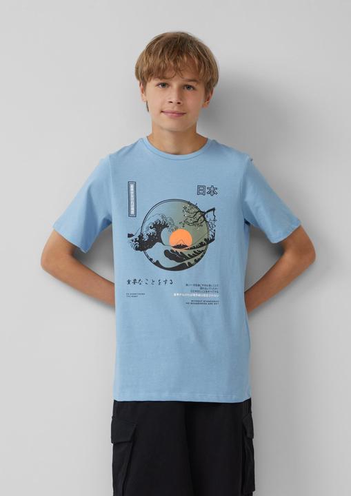 Produktbild S.Oliver T-Shirt T-Shirt mit Frontprint (134, 140)