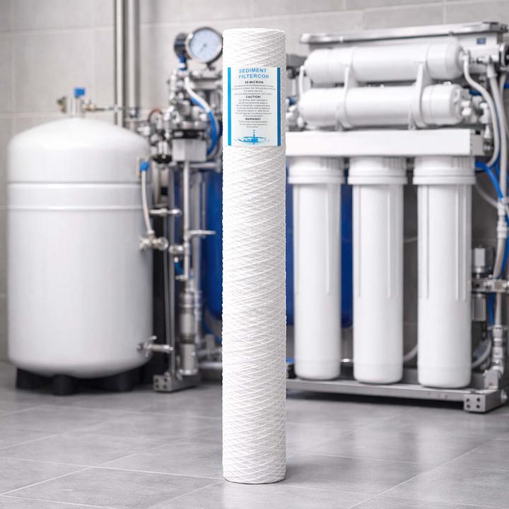 Actual product image Naturewater 20Inch - 508mm 50 µ Sediment Filter PPW-20A Water Cleaner