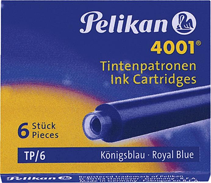 Produktbild Pelikan Tinte 4001 – Standard-Tintenpatronen (Blau, 8 Stk.)