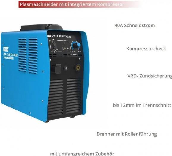 Produktbild Güde - Plasmaschneider GPS-K AirCut 40 AK