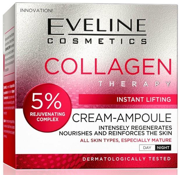 Actual product image Eveline Collagen Intensively Rejuvenating Cream-Ampoule 5% Day Night 50ml (50 ml)