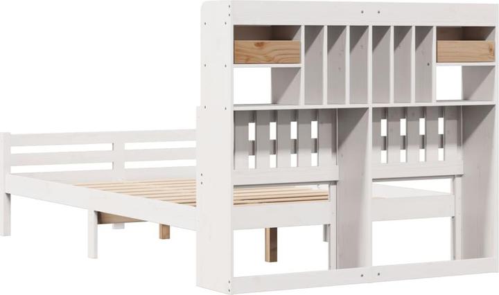 Image du produit vidaXL Bett mit Regal (150 x 200 cm)