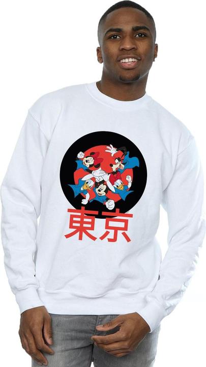 Actual product image Disney Mens Mickey Mouse Team Huddle Sweatshirt (5XL)