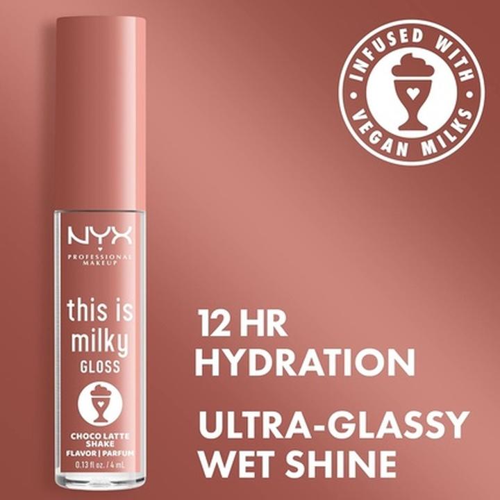 Produktbild NYX Professional Make-Up This Is Milky Gloss (19 Choco Latte Shake)