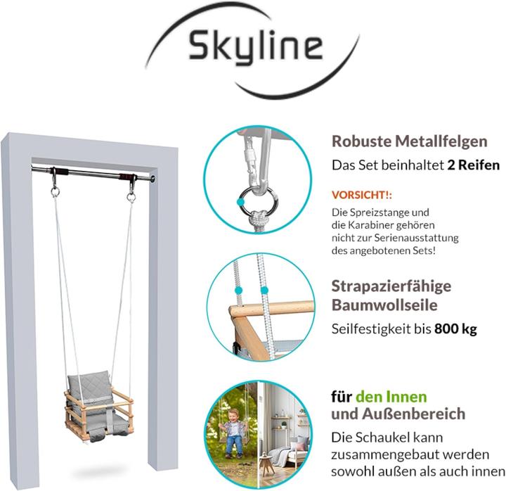 Image du produit Skyline Balançoire bébé 3en1