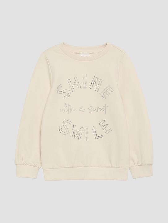 Produktbild S.Oliver Sweatshirt Wärmendes Sweatshirt mit Schmucksteinen (92)