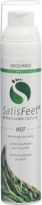 Produktbild Satisfeet Hot Creme (Fusscrème & Fussgel, 100 ml)