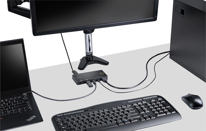 Produktbild StarTech 2 Port Hybrid KVM