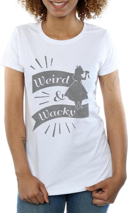 Immagine prodotto Disney Alice In Wonderland Weird And Wacky Maglietta Donna (L)