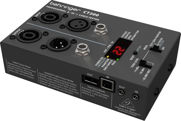 Actual product image Behringer Cable tester CT200
