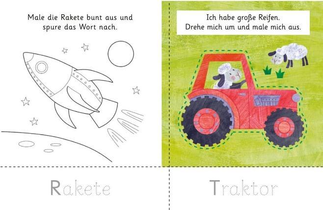 Actual product image Tessloff Snipping fun. Vehicles. Cutting - Painting - Tracing