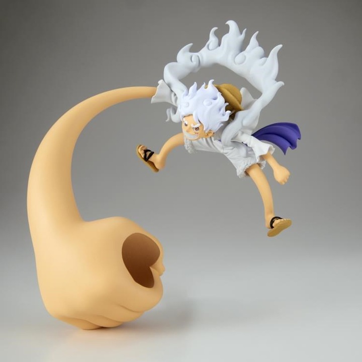 Actual product image Banpresto One Piece - Monkey D. Luffy Gear 5 (Pen Holder)