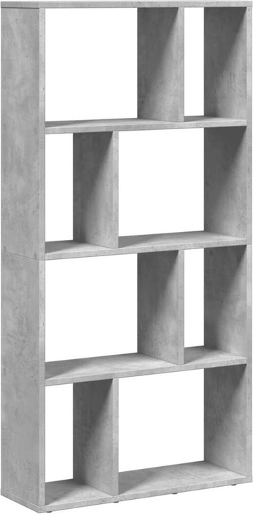 Actual product image VidaXL Bookcase Room divider Standing shelf File shelf Office shelf Shelf Concrete grey (60 x 20 x 120 cm)
