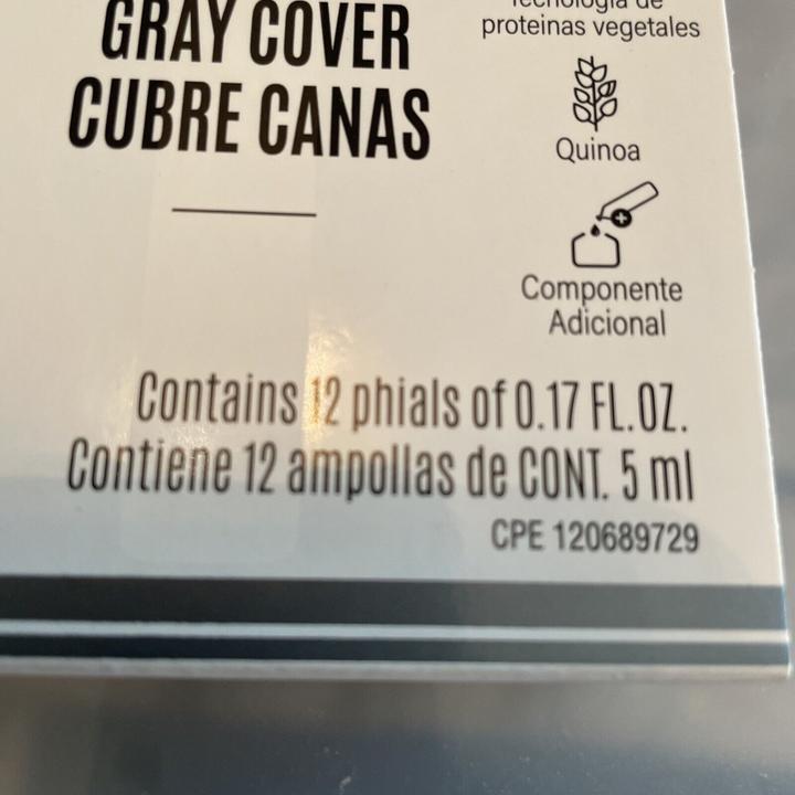 Image du produit Salerm Hairlab Gray Cover Cubre Canas 5ml - paquet de 12 (Luminaire)