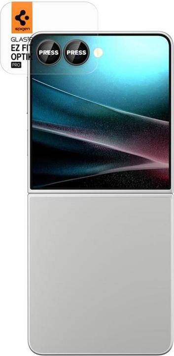 Image du produit Spigen Optik.tR EZ Fit Pro HD Camera Glass (2 pack) (2 pcs, Samsung Galaxy Z Flip7)
