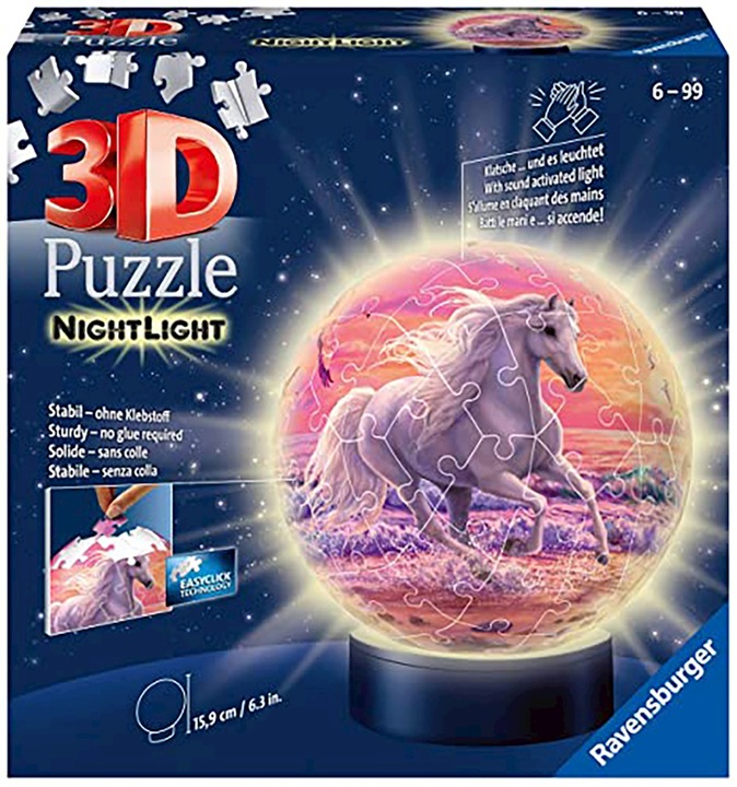 Image du produit Ravensburger Chevaux sur la plage (72 pièces)