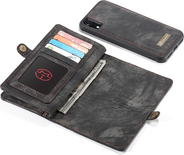 Immagine prodotto Caseme Apple iPhone XR Custodia per carte di credito a portafoglio in vera pelle (Apple iPhone XR)