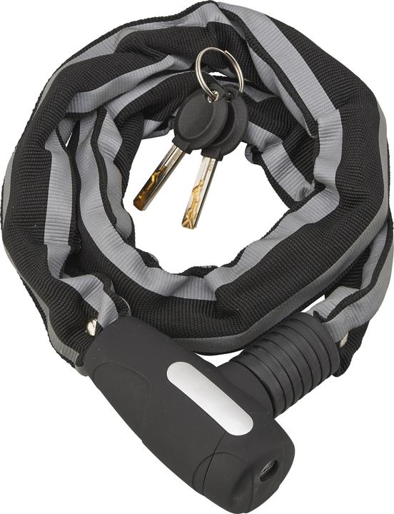 Produktbild Thirard Biker-Schlüsselschloss, Stahlkette, Motorrad, 0.9m, 2 Schlüssel (90 cm)