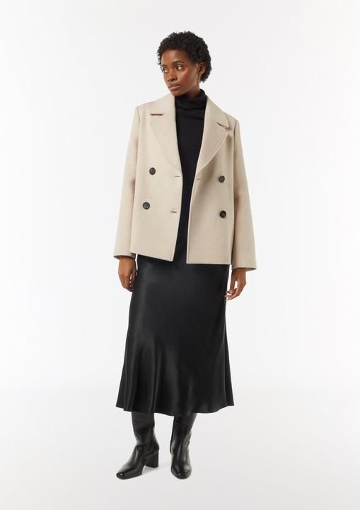 Produktbild Comma Rock Midirock aus Satin (42)