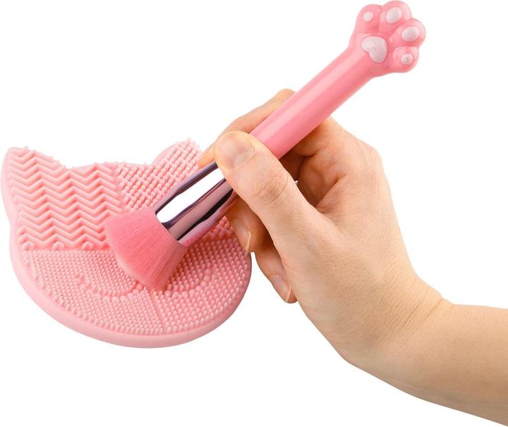 Actual product image Magni Depesche TOPModel Care Set BEAUTY and ME Make-up brush and cleaning mat 2.6x13.1x16.6cm (Set)