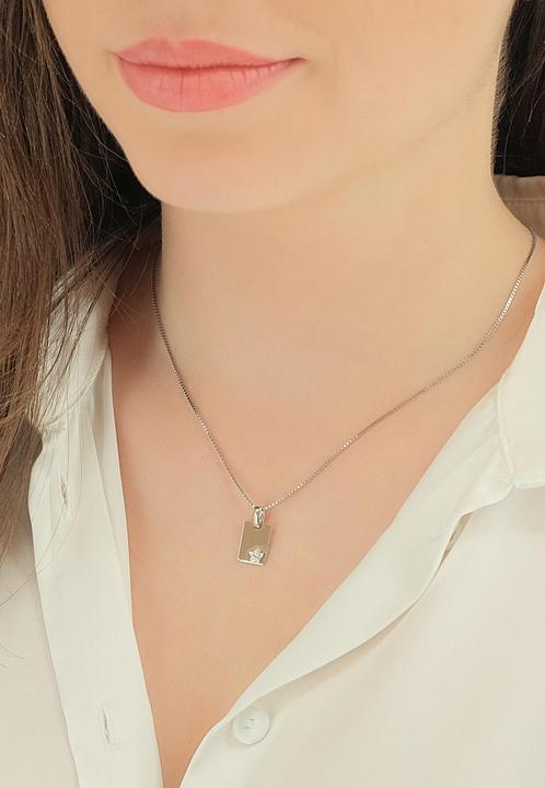 Produktbild Muau Schutzengel (Weissgold)