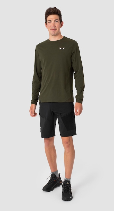 Actual product image Salewa PEDROC DRY Men's L/S TEE. (L)