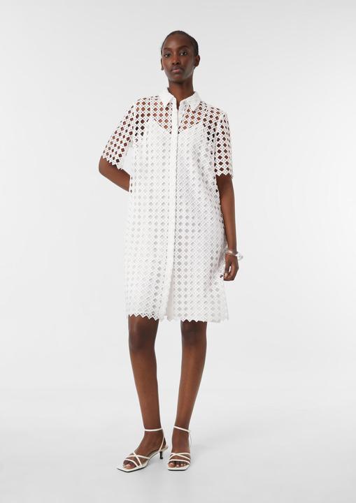 Produktbild Comma Kleid Kurzes Kleid aus Spitze mit blickdichtem Futter (34)