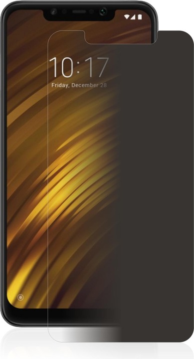 Actual product image upscreen Spy Shield Privacy Protector (1 Piece, Xiaomi Pocophone F1)