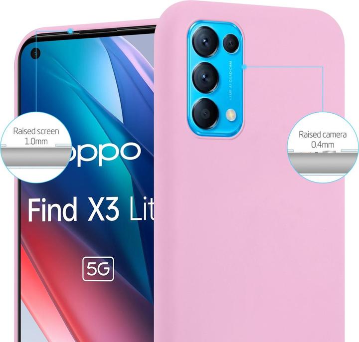 Immagine prodotto Cadorabo Copri caramelle in TPU (Oppo Find X3 Lite)