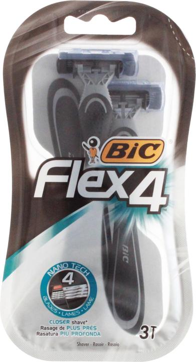 Immagine prodotto Bic Rasoio monouso Flex4 3 pezzi.