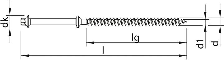Produktbild Heco Holz-Beton-Verbundschrauben VB (100 Schrauben pro Stück)