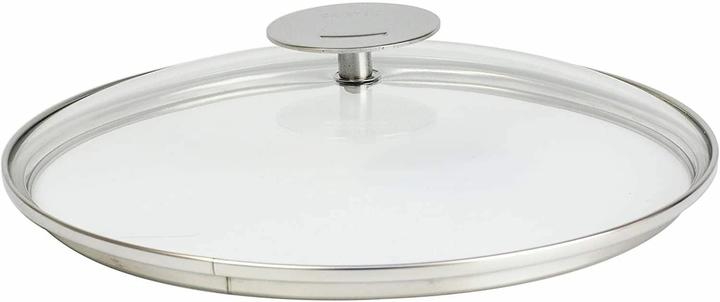 Actual product image Cristel Pot lid Strate, Ø 32 cm Platinum (32 cm, Metal, Glass)