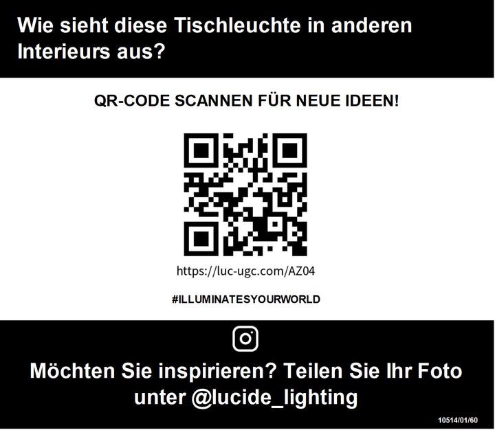 Image du produit Lucide FUNGO - Lampe de table - 1xE27 - Transparent 10514/01/60 (E27)