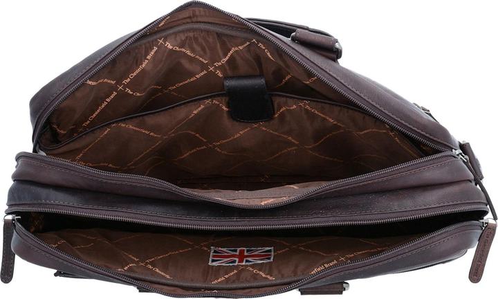 Actual product image The Chesterfield Brand Wax Pull Up briefcase leather 40 cm laptop compartment (17.30")