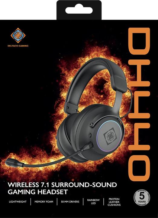 Actual product image Deltaco Comfort (Cable, Wireless)