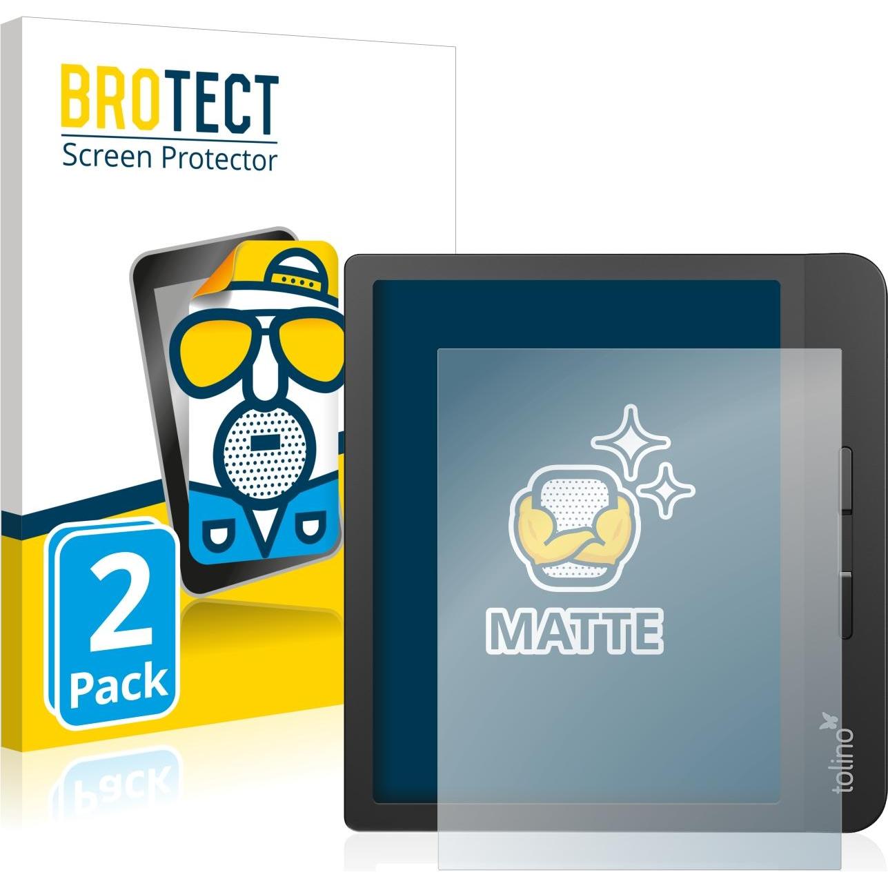 Thumbnail - BROTECT Entspiegelungs-Schutzfolie Displayschutz Matt (vision 5), eReader Zubehör, Transparent