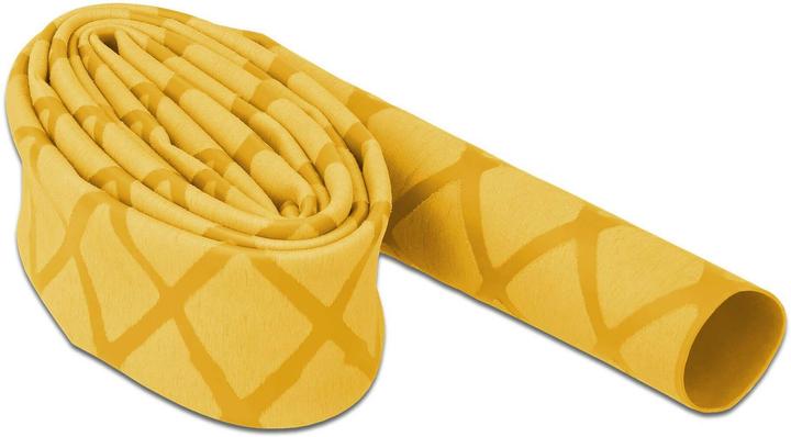 Produktbild Delock Schrumpfschlauch X-Muster rutschfest 1 m x 15 mm gelb (1 x)