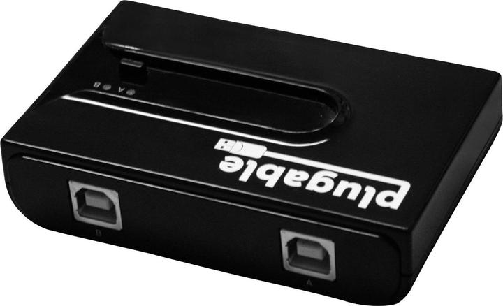 Produktbild Plugable USB 2.0 Port Sharing Switch (USB-B, 2 Ports)