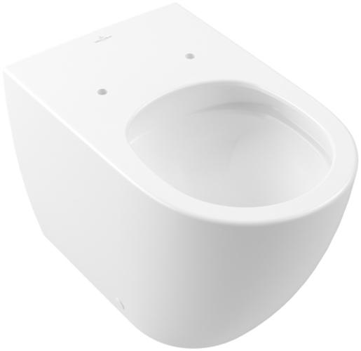 Image du produit Villeroy & Boch Subway 3.0 WC lavable, sur pieds, sans rebord, TwistFlush, 370 x 600 mm, 4671T0